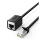 Патч-корд 2м, F/UTP cat 6 RJ-45 extension black Ugreen (U_11281)