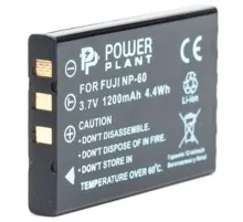 Акумулятор до фото/відео PowerPlant Fuji NP-60, SB-L1037, SB-1137, D-Li12, NP-30, KLIC-5000, LI- (DV00DV1047)