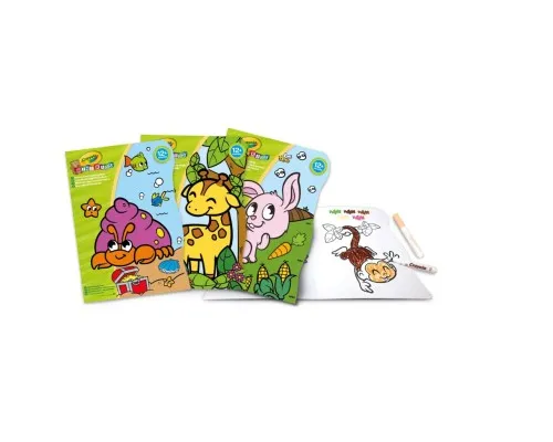 Набір для творчості Crayola Mini Kids Розмальовка Море, 16 сторінок (25-1480-1)