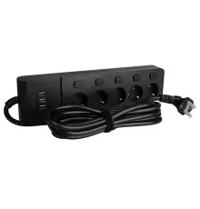 Мережевий фільтр живлення Patron SP1653-USB (EXT-PN-SP-1653-USB)