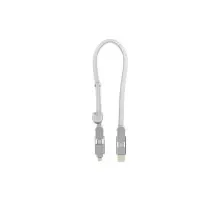 Дата кабель 6in1 inCharge XL 0.3m white Rolling Square (XLS02R)
