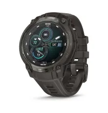 Смарт-годинник Garmin Instinct Crossover AMOLED, Charcoal Grey/Charcoal Grey, GPS смарт-годинник (010-03398-00)