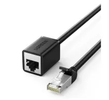 Патч-корд 1м, F/UTP cat 6 RJ-45 extension black Ugreen (U_11279)