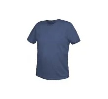 Футболка робоча Hoegert VILS HT5K427-3XL 100% бавовна темно-синя, 3XL (58) (HT5K427-3XL)