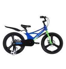 Велосипед Space 20" KID STAR DD рама-11" MG 2026 синій з зеленим (OPS-SK-20-048)