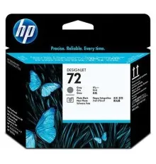 Друкуюча голівка HP №72 DesignjT610 Grey, Photo black (C9380A)