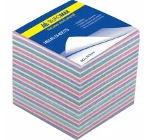 Папір для нотаток Buromax Zebra 90х90х70мм., unglued (BM.2269)