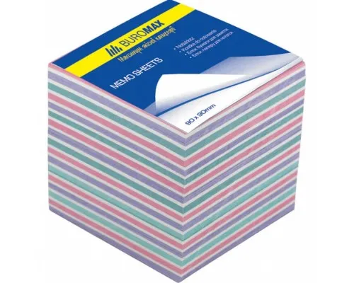 Папір для нотаток Buromax Zebra 90х90х70мм., unglued (BM.2269)