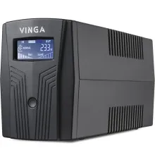 Пристрій безперебійного живлення Vinga LCD 800VA plastic case with USB (VPC-800PU)