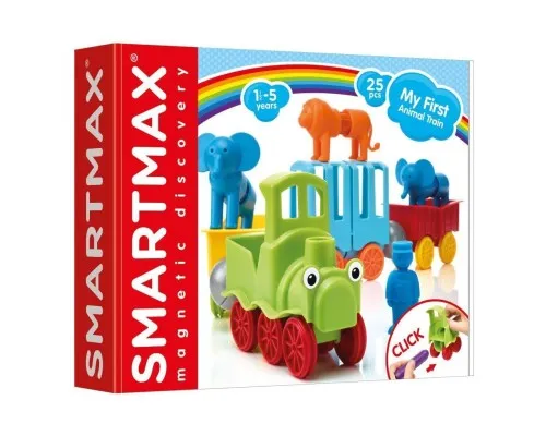 Конструктор Smartmax Мій перший потяг з тваринами (SMX 410)