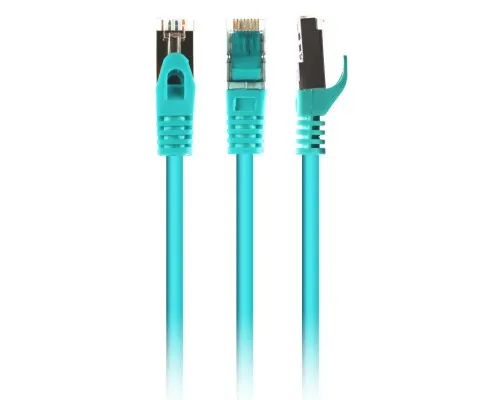 Патч-корд 3м S/FTP Cat 6A CU LSZH green Cablexpert (PP6A-LSZHCU-G-3M)