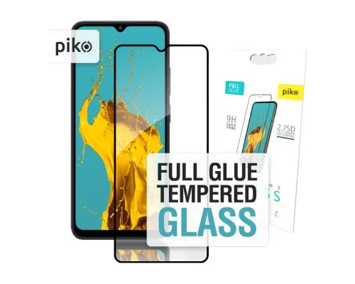 Скло захисне Piko Full Glue Xiaomi Redmi 12C (1283126573781)