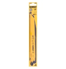 Полотно DeWALT біметалічний, 203 мм, крок зубів 10-14 TPI, 5 шт (DT2387)