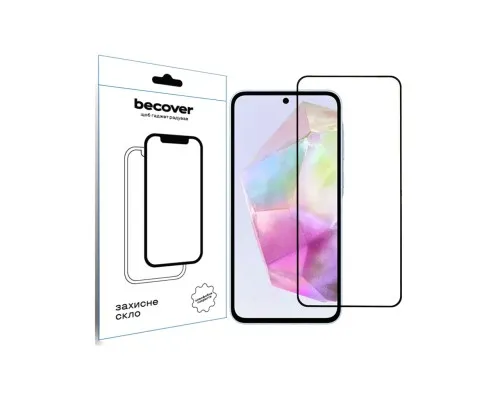 Скло захисне BeCover Samsung Galaxy A36 SM-A366 Black (712886)