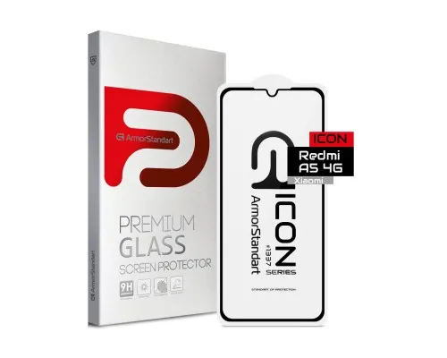 Скло захисне Armorstandart Icon Xiaomi Redmi A5 4G / Poco C71 4G Black (ARM84704)