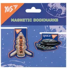 Закладки для книг Yes магнітні Ultra Space, 2шт (708117)