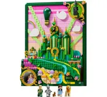 Конструктор LEGO Wicked Емеральд-сіті Настінний декор (75685)