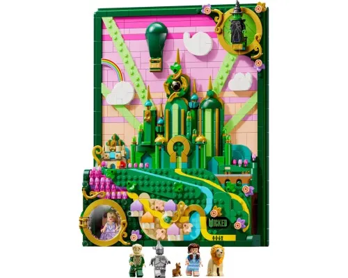 Конструктор LEGO Wicked Емеральд-сіті Настінний декор (75685)