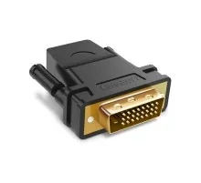 Перехідник DVI 24+1 M to HDMI F black Ugreen (20124)