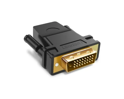 Перехідник DVI 24+1 M to HDMI F black Ugreen (20124)