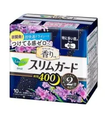 Гігієнічні прокладки Kao Laurier Special Extra Heavy Night Use Slim 10 шт (4901301393395)