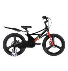 Велосипед Space 20" KID STAR DD рама-11" MG 2026 чорний з червоним (OPS-SK-20-045)