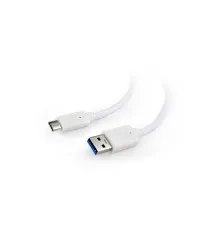 Дата кабель USB 3.0 AM to USB-C 1.8m Cablexpert (CCP-USB3-AMCM-6-W)