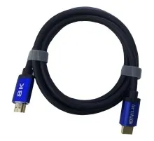 Кабель мультимедійний HDMI to HDMI 2.0m v2.1 Atcom (88888)
