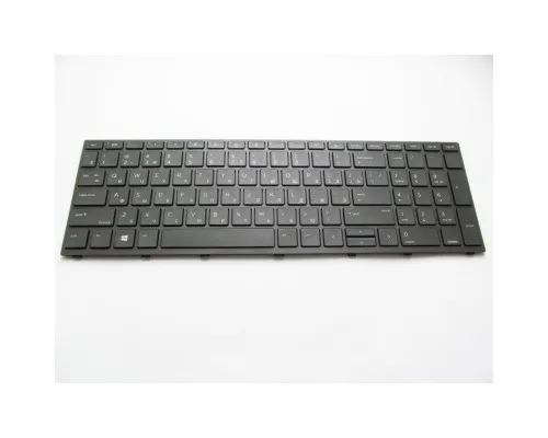 Клавіатура ноутбука HP ProBook 450/455/470 G5 черная с черной (A46063)