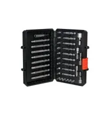 Набір біт Black&Decker PH0,PH1,SL4,SL6,Pz1,Pz2,Тx10,Тx20,L 25,50,75 мм,38 шт, кейс (A7202)
