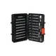 Набір біт Black&Decker PH0,PH1,SL4,SL6,Pz1,Pz2,Тx10,Тx20,L 25,50,75 мм,38 шт, кейс (A7202)