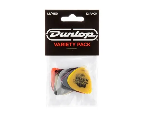 Медіатор Jim Dunlop Guitar Pick LT/MD Variety Pack 12 шт. (PVP101)