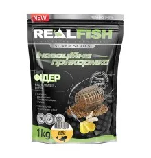 Прикормка Real Fish Silver Series Фідер Бісквіт-ваніль 1kg (809.00.41)
