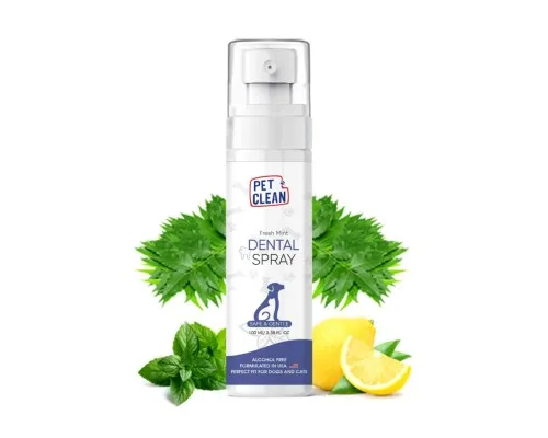 Спрей для тварин Pet Clean DENTAL SPRAY для гігієни порожнини рота і підтримки здоров'я зубів 100 мл (8939117888664)