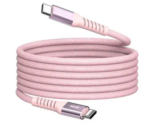 Дата кабель USB-C to USB-C 1.2m Magnetic 60W pink Verbatim (31853)