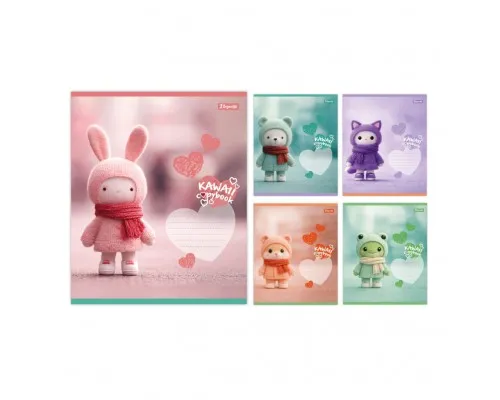 Зошит 1 вересня Kawaii notebook А5 12 аркушів лінія (768738)