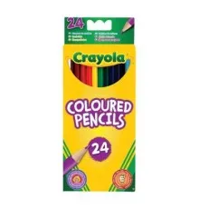 Олівці кольорові Crayola 24 цветных карандаша (3624)