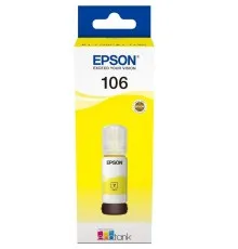 Контейнер з чорнилом Epson 106 yellow (C13T00R440)