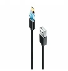 Дата кабель USB 2.0 AM to Micro 5P 1.0m Magnet Grand-X (MG-01M)