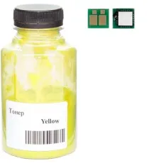Тонер Canon 054H MF641/643/645, LBP-621/623, 70г 2.3K Yellow +chip AHK (3203745)