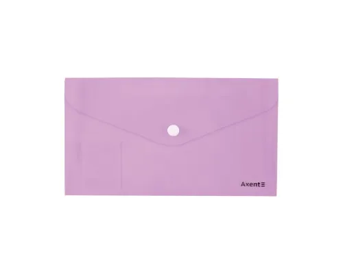Папка - конверт Axent DL 180мкм Pastelini Бузкова (1414-36-A)