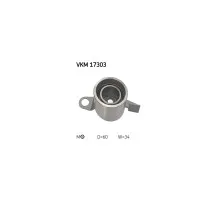 Ролик натягувача ременя SKF VKM 17303