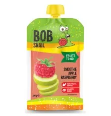 Дитяче пюре Bob Snail Равлик Боб Смузі Яблуко-Малина 200 г (4820219347026)