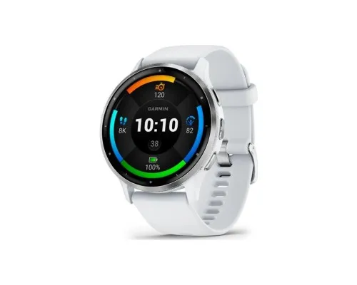 Смарт-годинник Garmin Venu 3, Whitestone + Passivated, GPS (010-02784-00)