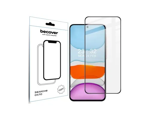 Скло захисне BeCover Samsung Galaxy A56 SM-A566 Black (712887)