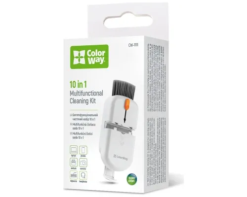 Універсальний чистячий набір ColorWay Cleaning Kit, Multifunctional, 10 in 1 (CW-1111)