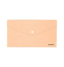 Папка - конверт Axent DL 180мкм Pastelini Персикова (1414-42-A)