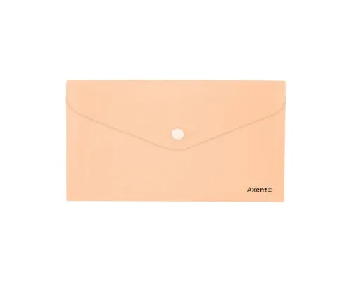 Папка - конверт Axent DL 180мкм Pastelini Персикова (1414-42-A)