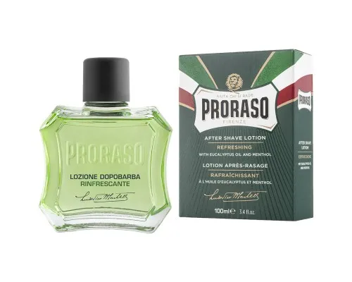 Лосьйон після гоління Proraso з екстрактом евкаліпта та ментолом 100 мл (8004395001064)