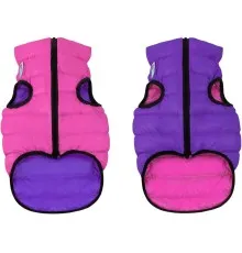 Курточка для тварин Airy Vest двостороння L 55 фіолетово-рожева (1575)